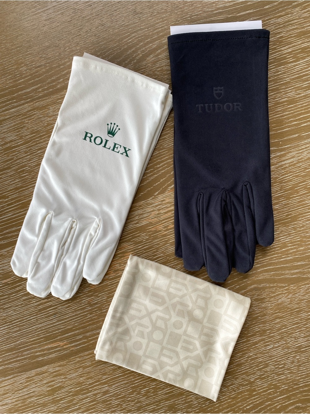 Authentic Rolex | Green Monogram Logo Pattern Shopping Bag Gift Storage Large - Picture 12 of 16